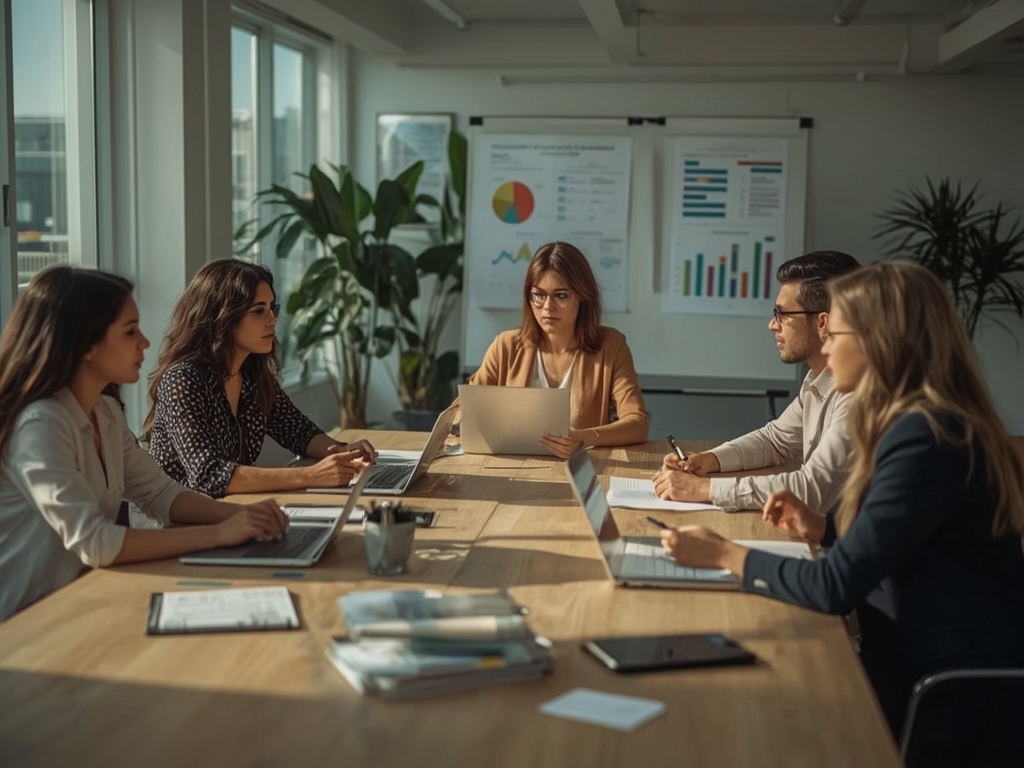 Supplier diversity concept with diverse hands joining