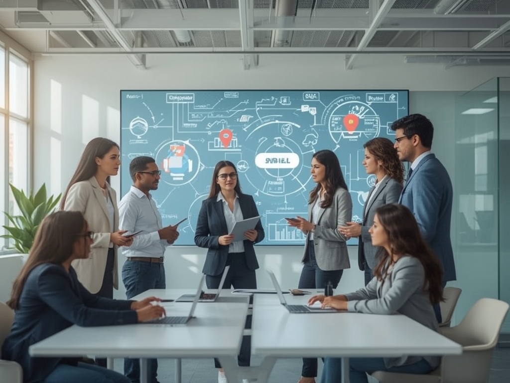 Data dashboard displaying supplier diversity metrics and insights