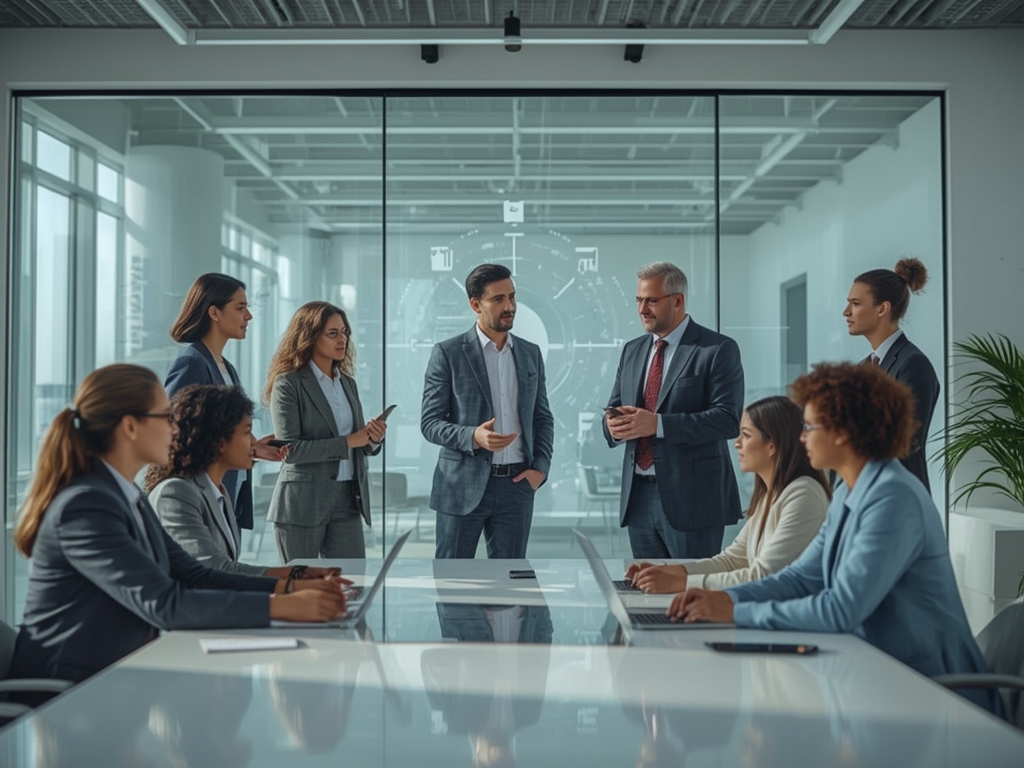 Diverse suppliers collaborating for growth and innovation