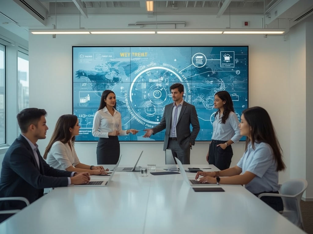 Collaborative meeting with diverse supplier partners
