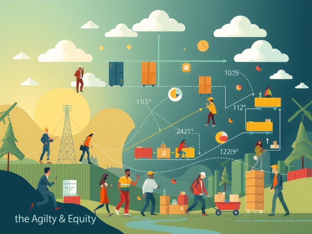 Detailed visual depicting the core components such as defining KPIs, centralizing data, performance reviews, improvement plans, rewards, analytics, communication, onboarding diversity, and strategy updates.