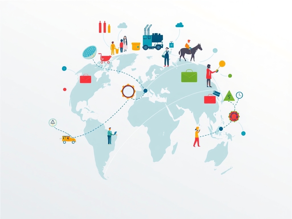 Visual breakdown of key pillars supporting inclusive supplier value chain resilience including diverse supplier networks, cost balancing, digital technologies, and ESG integration.