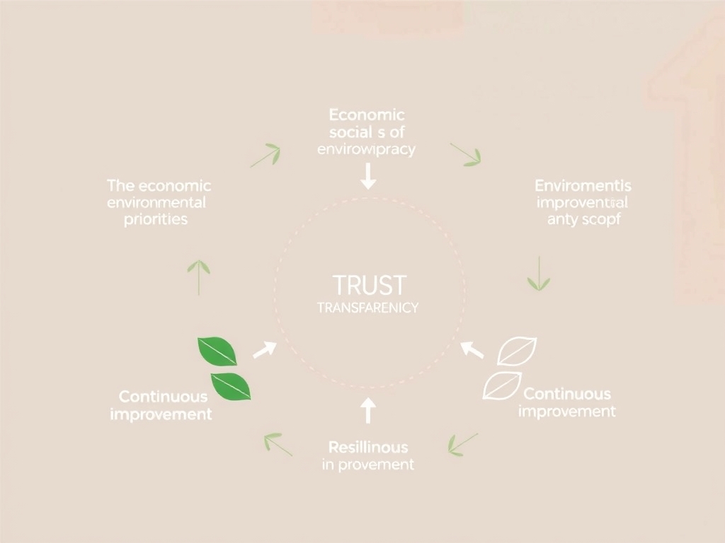 Visual breakdown of key pillars: Supplier Enablement and Onboarding, Strategic Collaboration, Education, Technology, Community, and Evaluation.