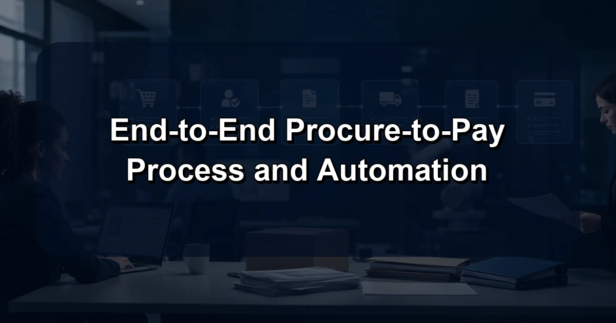 End-to-End Procure-to-Pay Process and Automation